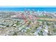 Residential neighborhood with houses, green spaces, swimming pools, and proximity to the ocean at 354 Georgetown Dr, Daytona Beach, FL 32118