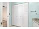 Bathroom includes a closet with louvered doors at 354 Georgetown Dr, Daytona Beach, FL 32118