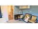 Large, unfinished room with a desk and mirrors, awaiting your personal touch at 520 Dixson St, Orange City, FL 32763