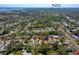 Aerial view of a residential neighborhood, close to the neighborhood elementary school at 538 Gertrude Ln, South Daytona, FL 32119