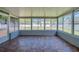 Screened lanai offers an inviting space with views of the spacious backyard, perfect for outdoor living and entertaining at 538 Gertrude Ln, South Daytona, FL 32119