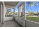 Enjoy the outdoors in this screened patio, perfect for relaxing and enjoying the view at 678 Wellington Station Blvd # 54, Ormond Beach, FL 32174