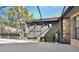 Enclosed patio with outdoor seating, lighting, and a unique design at 725 Briarcrest Dr, Orange City, FL 32763