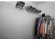 Walk-in closet featuring wire shelving and plenty of room for storage at 104 W Lake Victoria Cir, Deland, FL 32724