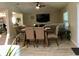 Spacious living room with tile floors, modern furnishings, and plenty of natural light at 112 Grande Lake Dr, Daytona Beach, FL 32124