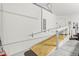 Spacious garage featuring a ramp for accessibility and ample room for parking and storage at 1205 Draycott St, Ormond Beach, FL 32174