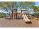 Well-maintained community playground, featuring multiple slides and climbing structures and providing hours of fun for children at 1205 Draycott St, Ormond Beach, FL 32174