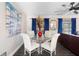 Cozy dining area with modern decor and natural light at 1254 Mardrake Rd, Daytona Beach, FL 32114