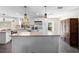 Well-lit kitchen featuring an island, stainless steel appliances, and ample counter space at 1254 Mardrake Rd, Daytona Beach, FL 32114