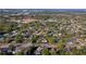 Wide aerial shot of the area, illustrating community layout, nearby roads, and the overall landscape at 1304 Genmar St, Daytona Beach, FL 32117