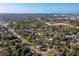 Wide aerial shot of the area, illustrating community layout, nearby roads, and the overall landscape at 1304 Genmar St, Daytona Beach, FL 32117