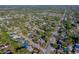 Expansive aerial view of the neighborhood, showcasing the property's location and surrounding community amenities at 1304 Genmar St, Daytona Beach, FL 32117