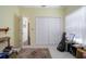 Music room featuring large closet and neutral colored walls at 1628 Bent Oaks Blvd, Deland, FL 32724