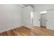 Neutral bedroom with hardwood floors, and a closet at 205 Mary Ave, New Smyrna Beach, FL 32168