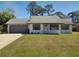 Charming single-story home with a well-maintained lawn and attached garage in a residential neighborhood at 2383 Dumas Dr, Deltona, FL 32738