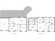 Detailed floor plan showcasing the layout of the house at 2479 Vaughn Ave, Deltona, FL 32725