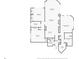 Detailed floor plan showcasing the layout of the home including dimensions and room names at 2967 S Atlantic Ave # 301, Daytona Beach Shores, FL 32118