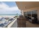 Cozy balcony with seating overlooking the beach and parking at 2967 S Atlantic Ave # 301, Daytona Beach Shores, FL 32118