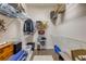 Organized walk-in closet with shelves and hanging storage at 3145 Connemara Dr, Ormond Beach, FL 32174