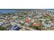 Aerial shot of the area showcases a private home close to beaches and intercostal waterway at 36 Sand Dollar Dr, Ormond Beach, FL 32176
