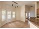 Casual dining area featuring bay window and tile floors, adjacent to kitchen area at 69 Grey Dapple Way, Ormond Beach, FL 32174