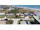 Aerial shot of homes near the beach, showcasing neighborhood and proximity to the ocean at 7 Kathy Dr, Ormond Beach, FL 32176