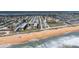 Aerial view of waterfront community with beach access and ample amenities at 7 Kathy Dr, Ormond Beach, FL 32176