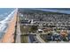 Aerial view showcasing the property's proximity to the ocean and nearby amenities at 7 Kathy Dr, Ormond Beach, FL 32176