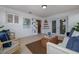 Inviting living room with coastal decor, comfortable seating, and open layout at 7 Kathy Dr, Ormond Beach, FL 32176