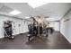 The fitness center is equipped with modern exercise equipment to support a healthy lifestyle at 935 N Halifax Ave # 309, Daytona Beach, FL 32118