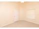Bright bedroom features carpeted floors, a ceiling fan, and a window for natural light at 1222 Brandy Lake View Cir, Winter Garden, FL 34787