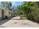 Backyard patio with mature shade trees at 2240 Conway Dr, Deltona, FL 32738