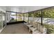 Screened-in patio with seating and an outdoor view at 2274 Stonehedge Loop, Kissimmee, FL 34743