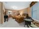 Bright bedroom with two beds, en suite bathroom, and neutral colors at 2515 S Atlantic Ave # 509, Daytona Beach, FL 32118