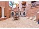 Charming courtyard with outdoor seating, perfect for relaxation and socializing at 2515 S Atlantic Ave # 509, Daytona Beach, FL 32118