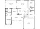 Detailed floor plan outlining the home's layout, including the primary bedroom, Gathering room, and screened porch at 2530 Leonard Dr, Deltona, FL 32725