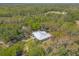 Aerial view of the property highlighting its vast acreage, large lot size, and natural landscape at 2646 Turnbull Bay Rd, New Smyrna Beach, FL 32168