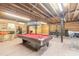 Finished basement featuring a pool table and entertainment area at 2646 Turnbull Bay Rd, New Smyrna Beach, FL 32168