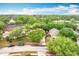 An aerial of the neighborhood, showcasing a well-maintained community and proximity to green spaces at 30029 Pga Dr, Sorrento, FL 32776