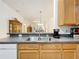 Kitchen view showcasing stainless steel sink, dishwasher and open layout design at 30029 Pga Dr, Sorrento, FL 32776