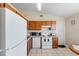 A kitchen that is well-equipped with modern appliances and plenty of cabinet space at 3237 Cranston St, Deltona, FL 32738