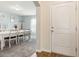 Inviting entryway showcasing the dining room at 3845 Arborvitae Way, Deland, FL 32724