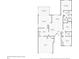 Detailed floor plan showcasing the layout of this single Gathering home at 484 Sherwood Oaks Rd, Orange City, FL 32763