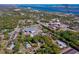 Community aerial view showcasing the neighborhood's proximity to Tiki Docks and the coast at 501 Powers Ave, Port Orange, FL 32127