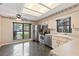 Bright kitchen features stainless steel appliances, ample counter space, and modern lighting at 7 Appaloosa Trl, Ormond Beach, FL 32174