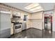 Modern kitchen showcasing stainless steel appliances, ample counter space, and stylish design at 7 Appaloosa Trl, Ormond Beach, FL 32174