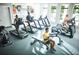 Community gym with treadmills, ellipticals, and weight training equipment for fitness at 1088 Avery Meadows Way, Deland, FL 32724