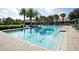 Community pool featuring well-maintained pool with tall palm trees at 1088 Avery Meadows Way, Deland, FL 32724