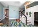 Charming bedroom featuring a fun playhouse and colorful decorations at 125 Smyrna Dr, Debary, FL 32713