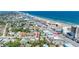 Expansive coastal view showcasing homes, beaches, and a vibrant cityscape along the shoreline at 130 Harrison Rd, Daytona Beach, FL 32118